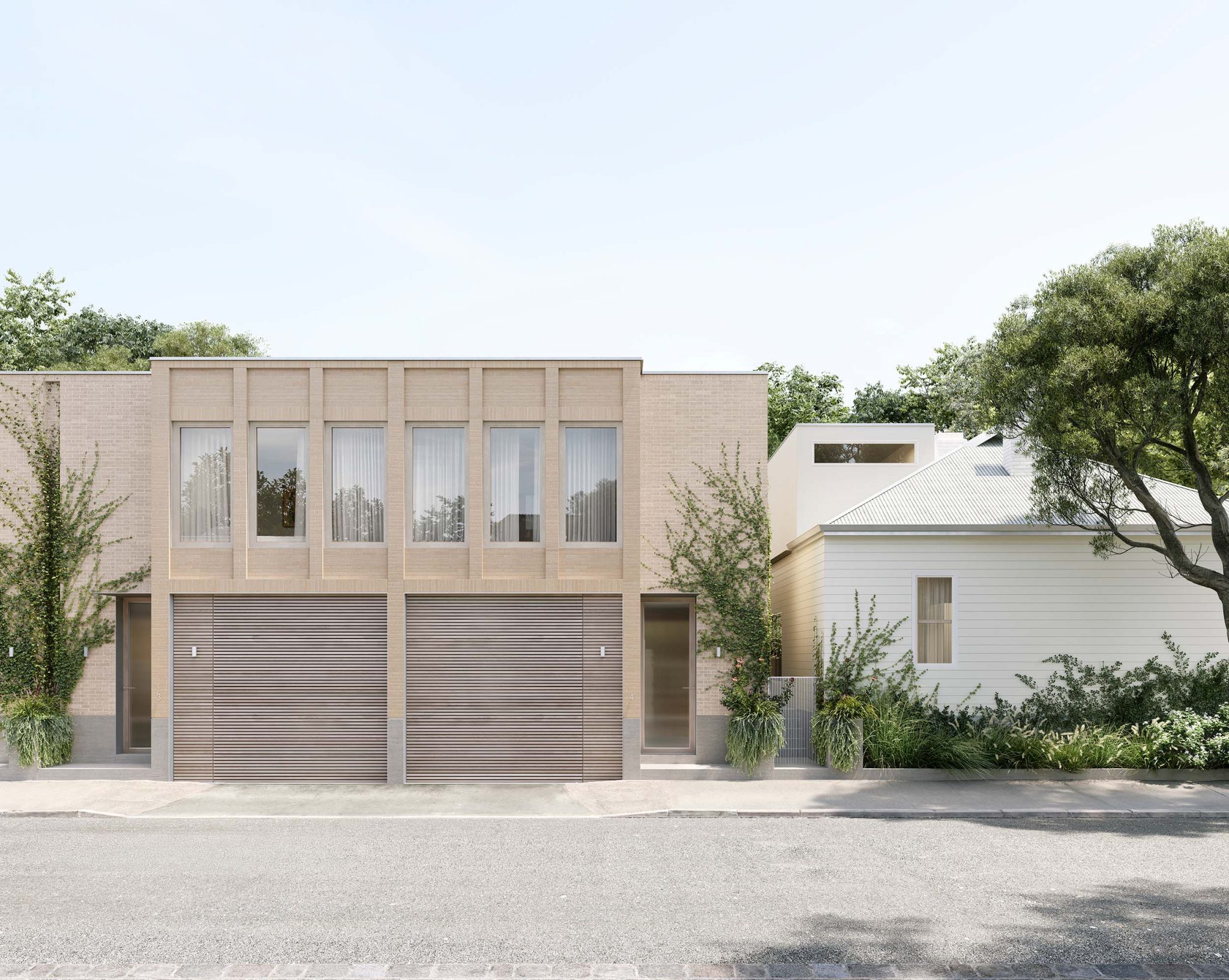 Echo.2 a sustainable passivhaus townhouse in Hawthorn