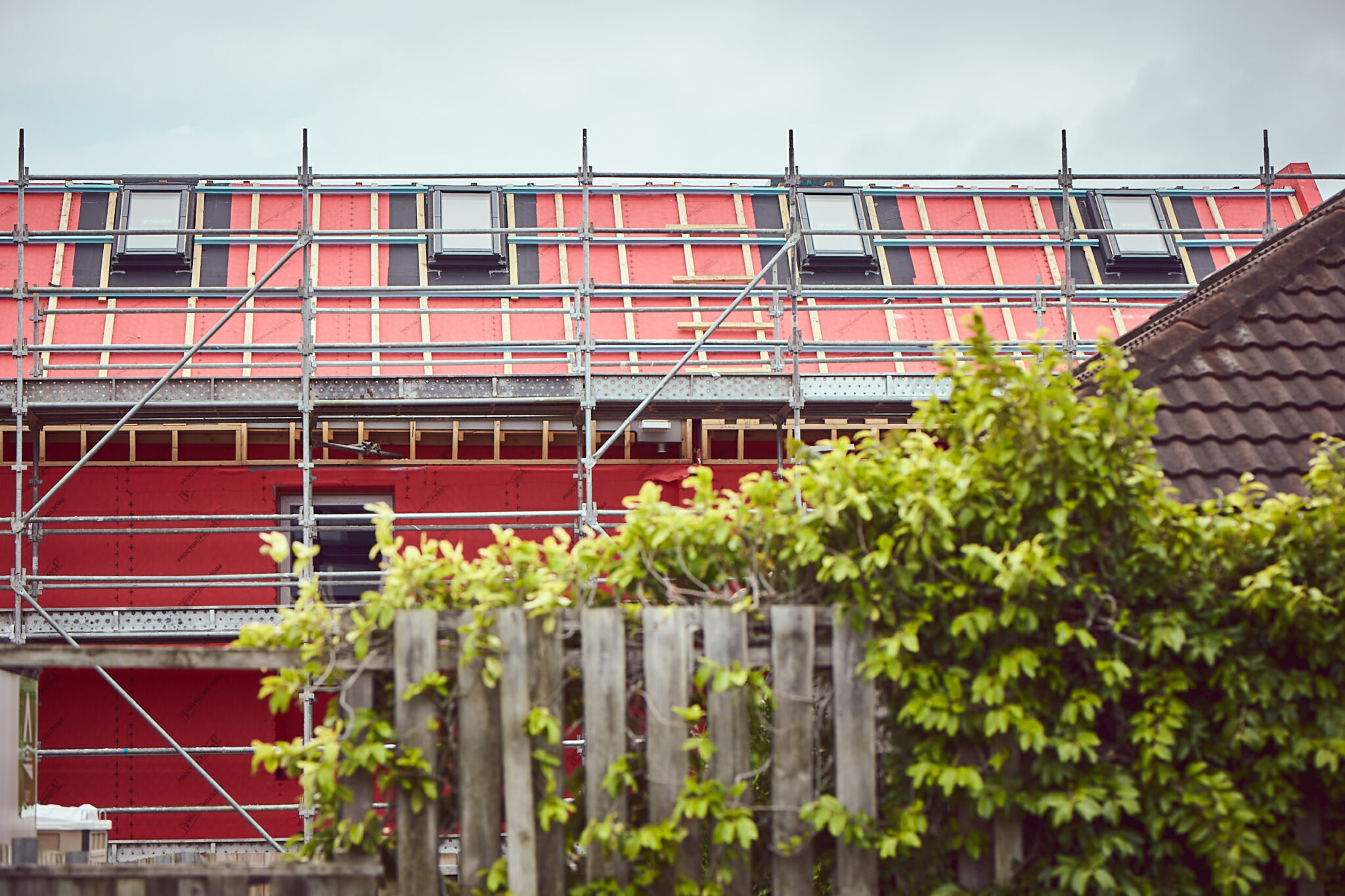 Echo.1 passivhaus open day for residents to see the build progress