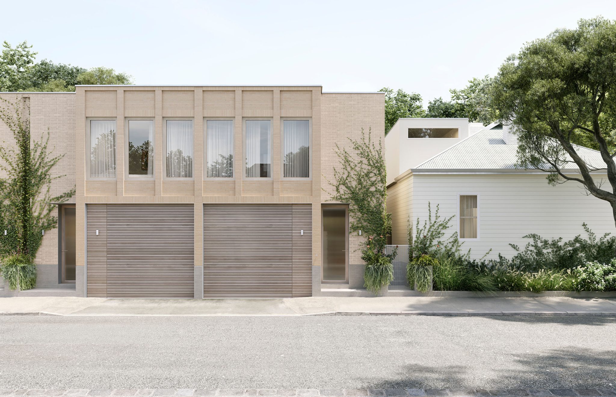 Echo.2 a sustainable passivhaus townhouse in Hawthorn